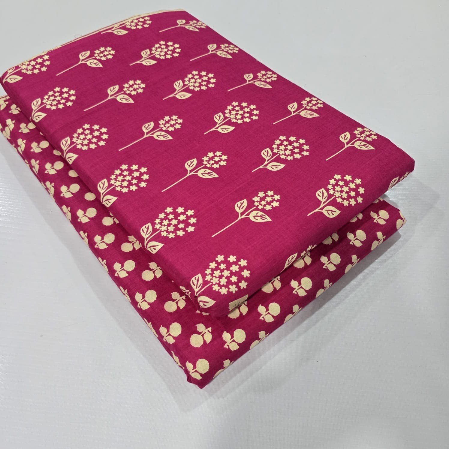 Hydrangea Stem Cotton — Magenta
