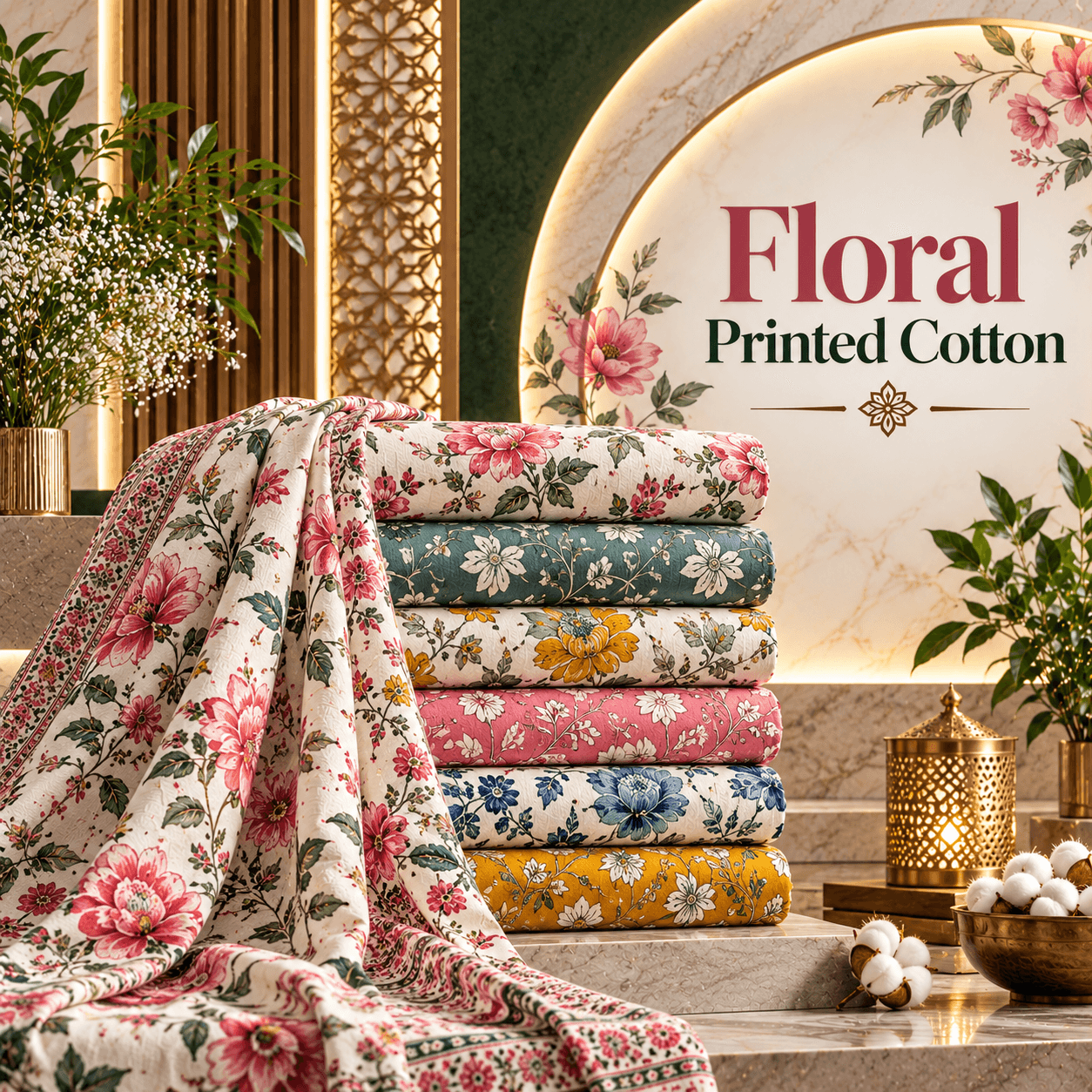 Floral Printed Cotton