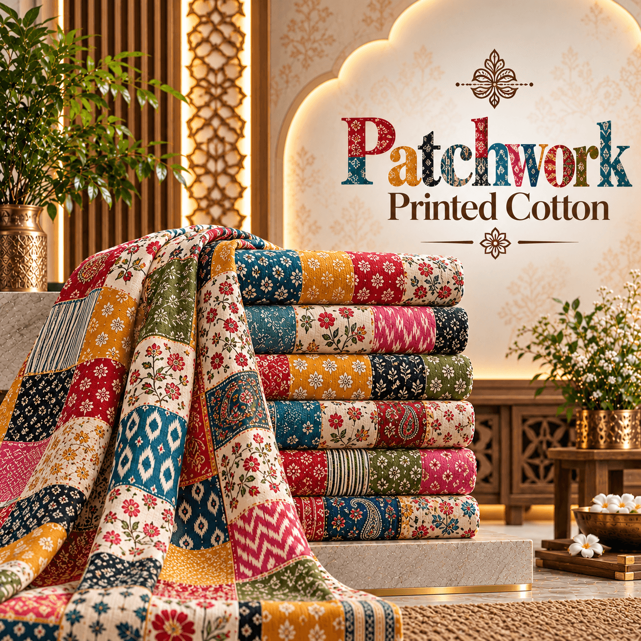 Patchwork Printed Cotton