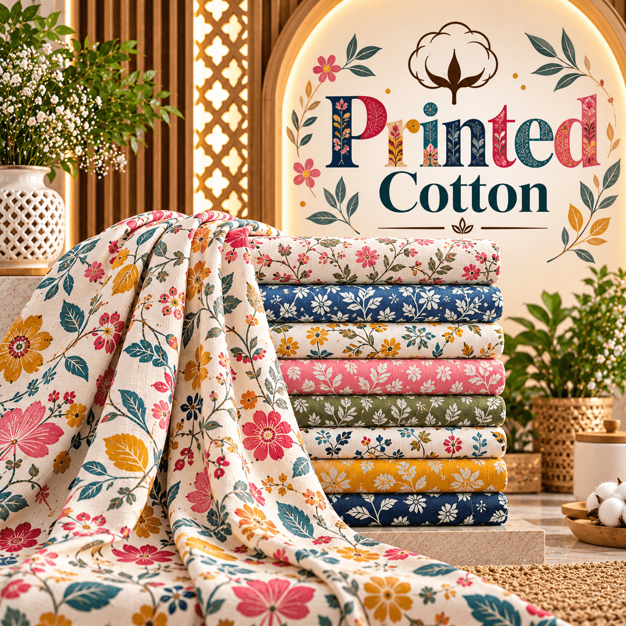 Printed Cotton Fabric